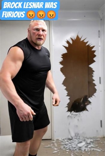 Brock Lesnar Very Angry And Furious On WWE Refree