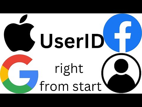 User IDs and social login - the right way