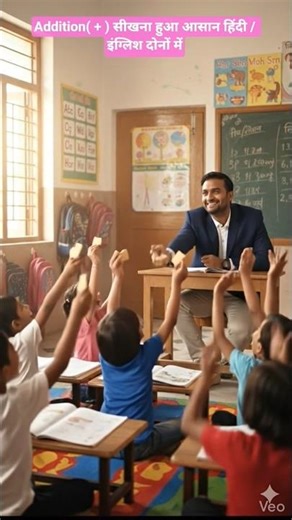 🎯Addition( + ) सीखना हुआ आसान हिंदी / इंग्लिश दोनों में l #addition #basicmath #Acharya Academy