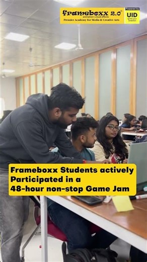 Frameboxx Ahmedabad at Global Game Jam 2026 | Learning, Gaming & Innovation#gameplay #animation
