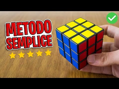How to SOLVE the Rubik's Cube 😍 *SIMPLE METHOD* ✅ in Italian!