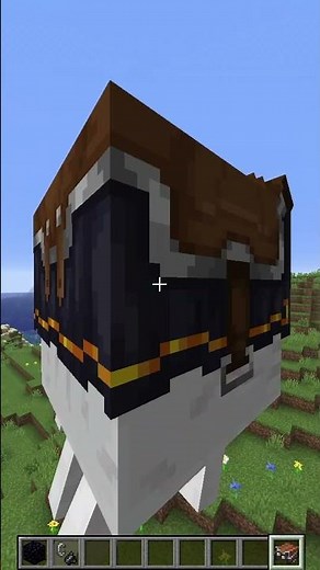 Riding a Happy Ghast Through the Nether