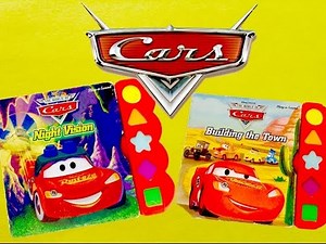 Disney Cars Lightning McQueen and Mater Read Along Story Sound Book