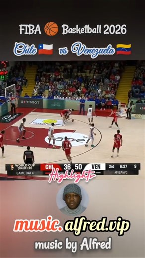 Chile 🇨🇱 vs Venezuela 🇻🇪 : FIBA Basketball 🏀 2026