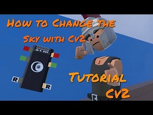 How to Change the sky in your room with Cv2 interaction Volume || Recroom Tutorial