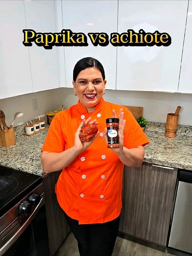 Que es mejor paprika o achiote. paprika vs achiote. se puede sustituir achiote por parika. El achiote es mejor que la paprika.