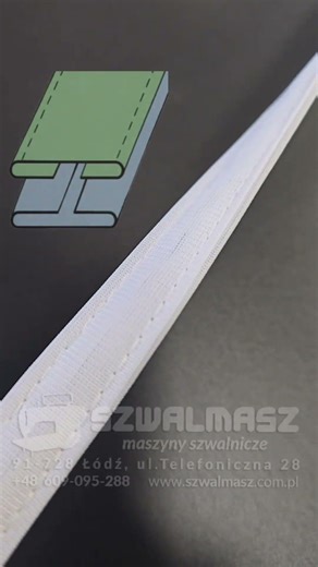 JUKI LH-3528 z oprzyrządowaniem do szycia paska #szwalmasz #jukisewingmachine #szycie #sewing