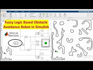 Obstacle Avoidance Robot using Fuzzy Logic in Simulink || Intelligent Control Practical Project II