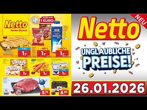NETTO Prospekt Diese Woche – Gültig von 26.01.2026- Angebote werbung