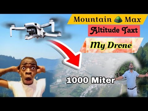 Dji Mini 2 Se Drone Altitude / Hight Limit Test 😱 मेरा ड्रोन 1000 मीटर ऊंचे चला गया 😱 Maximum Range 