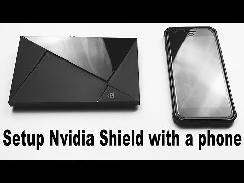 How To Setup An Nvidia Shield TV Box With Your Google Account Using An Android Smartphone