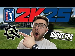 How to fix stuttering in PGA 2K25!