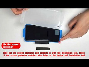 G-Color TPU Screen Protector Instructed Video 20210731