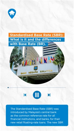 On the 1st of August, the new Standardised Base Rate (SBR) replaced Base Rate (BR) for the new retail floating-rate loans in Malaysia. Volume up to learn more about our new SBR! #iPropertyMY #MalaysiaProperty #StandardisedBaseRate #BaseRate #iProp #PropertyNews | iProperty.com.my | Facebook