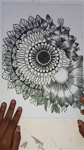 Mandala art💎🎨Beatiful✨❤️‍🩹#simplysreya#youtubeshorts#mandalaart#beatiful#art#drawings#malayalam