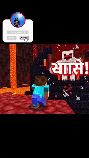 Crossbow vs Ghast: Kon Jitega? 🤔#minecrafthindi #shorts