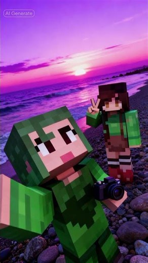#Mizumi & #yogiart #Edit #omocraft #minecraft #taropasmp