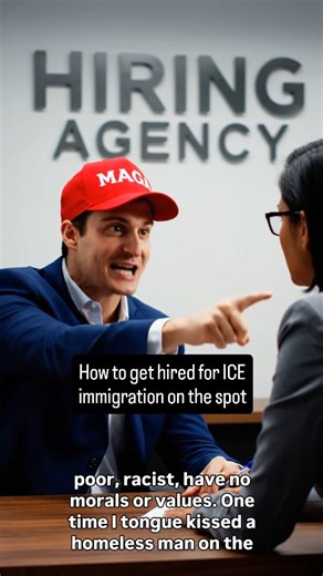 3.2K views · 566 reactions | Secret interview hack for instant employment #immigration #ice #maga #trump #america #unitedstates #job #hiring #recruitment #work #employment | Rob Rash | Facebook