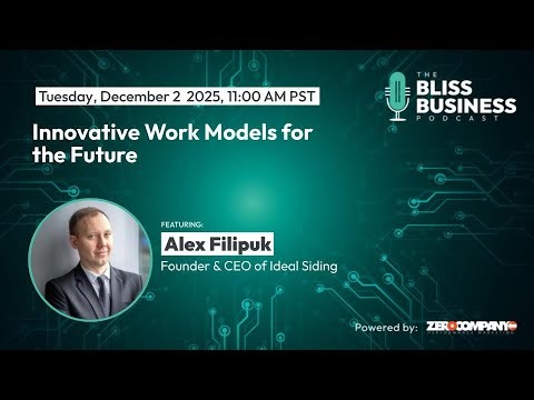 Innovative Work Models for the Future with Alex Filipuk