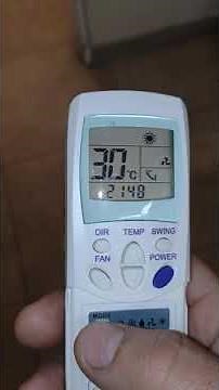 control remoto de aire acondicionado como funciona