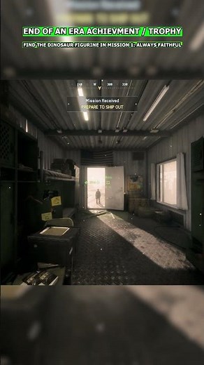 Battlefield 6 - End Of An Era Achievement / Trophy (Find the dinosaur figurine in the NATO base)