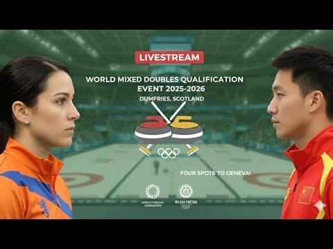 🥌 World Mixed Doubles Qualification Event 2026 Live | 5th January 2026