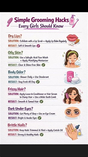 Simple Grooming Hacks Every Girl Should Know ✨ | Easy Self-Care Tips