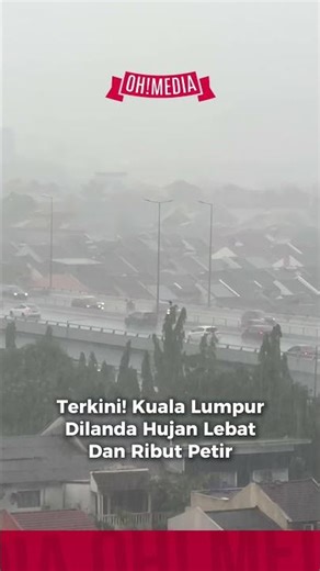 Hati-Hati Semua ‼Keadaan hujan ketika ini sangat lebat terutama dikawasan Bukit Bintang dan Ampang.