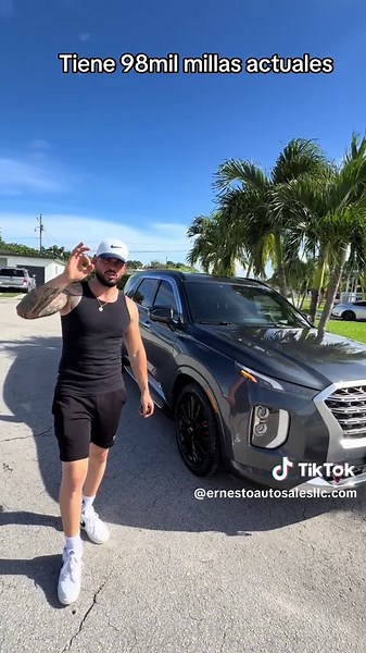 Hyundai Palisade 2020 Full Equipo Verde - $16,800