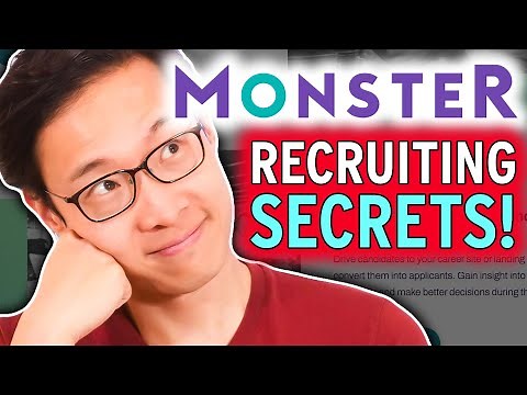 How to recruit on MONSTER?! Explained by Recruiter