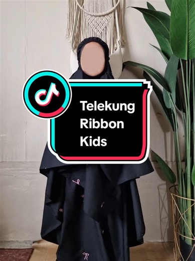 Telekung Coquette Ribbon untuk Princess: Pilihan Warna