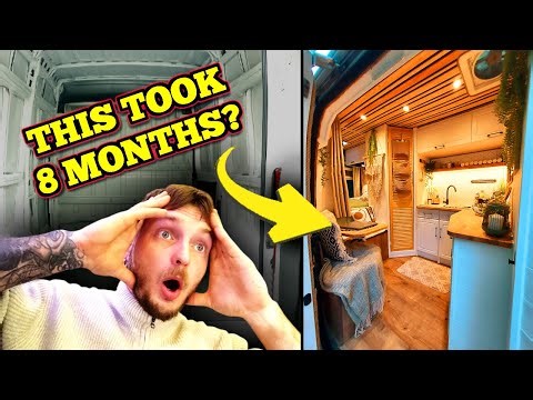 Van Conversion Timelapse (8 Months in 15 Minutes)