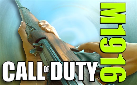 COD18和战地1的M1916对比 浅谈配件搭配