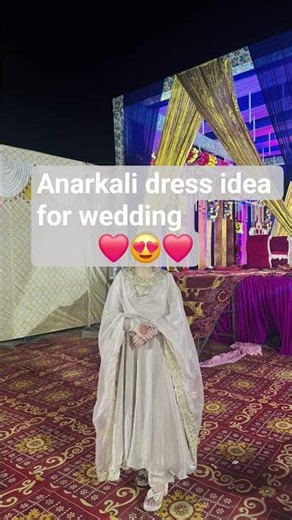 anarkali dress idea for wedding #dressdesign #fashion #suit #stitching