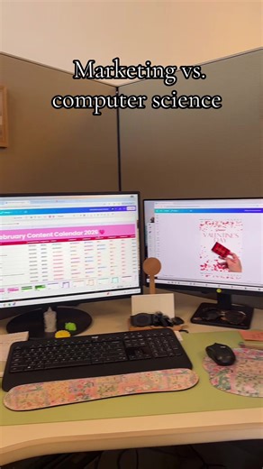 Exploring Work Days in Marketing vs. Computer Science