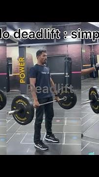 Deadlift demonstration | “Proper form and technique”