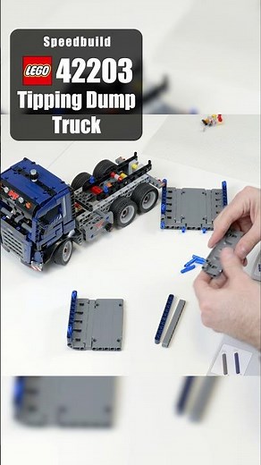 LEGO 42203 Speedbuild | LEGO Tipping Dump Truck | Timelapse 42203 | LEGO Technic 2025 | LEGO Trucks