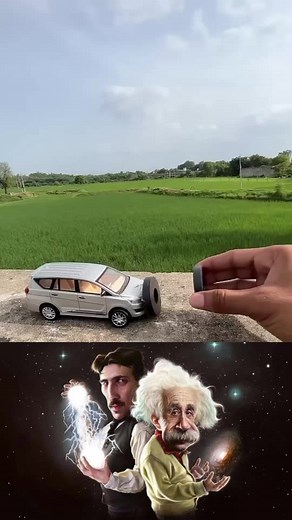 Nikola Tesla vs Albert Einstein: Magnetic Demonstration