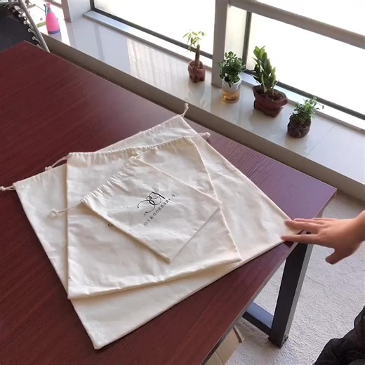 Wholesale Custom Cloth Drawstring Packaging Bag