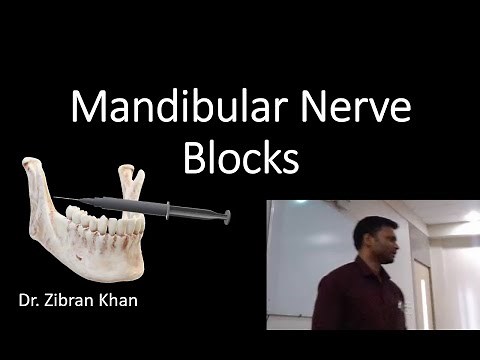 Mandibular Nerve Blocks - Full Lecture