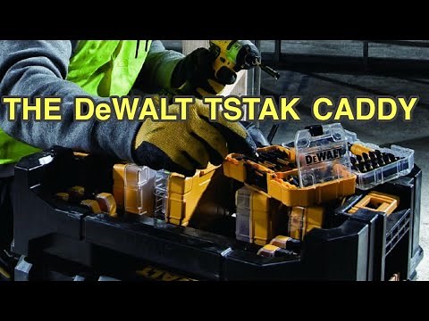 The DeWALT Modular TSTAK Caddy