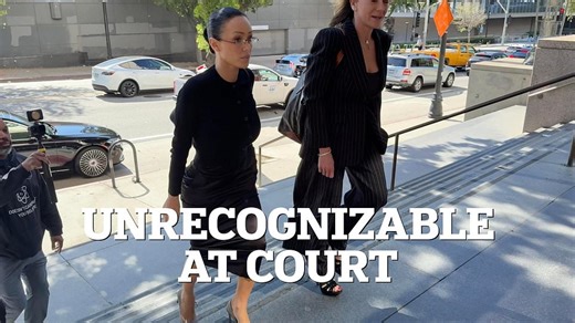 Kanye West arrives at court for Tony Saxon trial