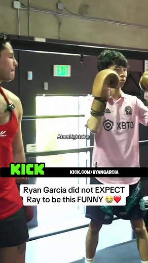 Ryan Garcia did not EXPECT Ray to be this FUNNY 😭❤️ #ryangarcia #rayasianboy @Ryan Garcia @Ray