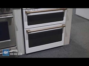 GE Cafe 30in Freestanding Double Gas Range CGS750P4MW