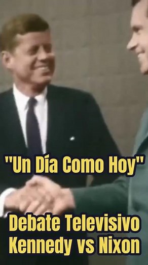 "On This Day" Television Debate #kennedy vs #nixon #jfk #johnkennedy #richardnixon #tvdebate