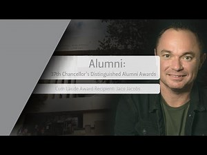 Cum Laude Award Recipient - Jaco Jacobs: Author