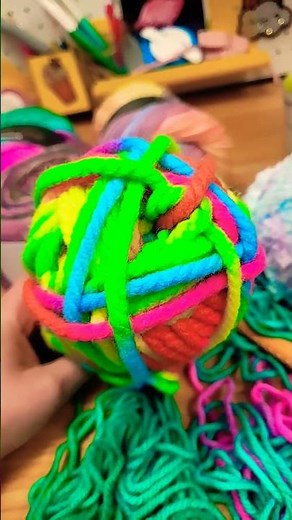 Neon Wolle! Woll Haul Tedi #wolle #haul #crochet #häkeln #selbermachen