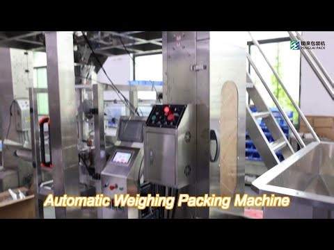 automatic weighing packing machine for snacks food industry 220v/380v