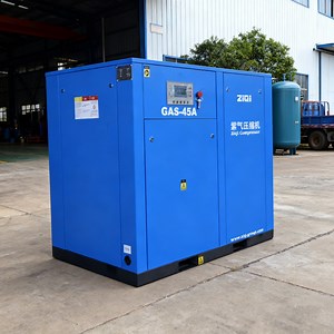 [Hot Item] Industrial High Performance Ghh Air End 45kw 60HP Rotary Screw Compressor for Construction Works Durable 8bar