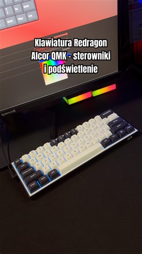 Jak zainstalować sterowniki i ustawić podświetlenie w klawiaturze Redragon Alcor #gamer #komputer